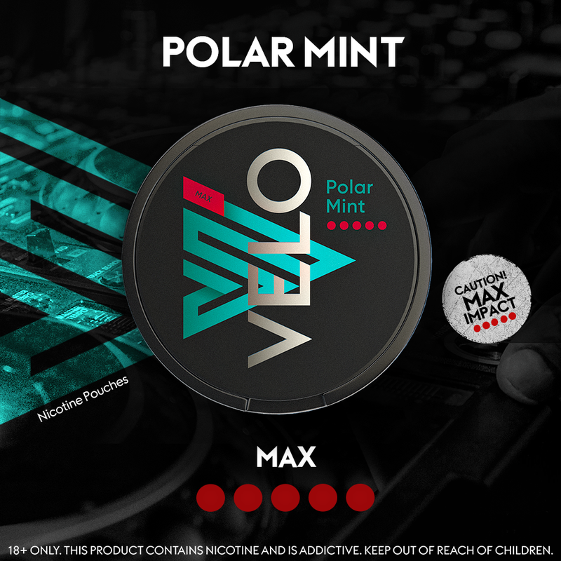 Velo Pakistan Polar Mint Max Nicotine Pouches